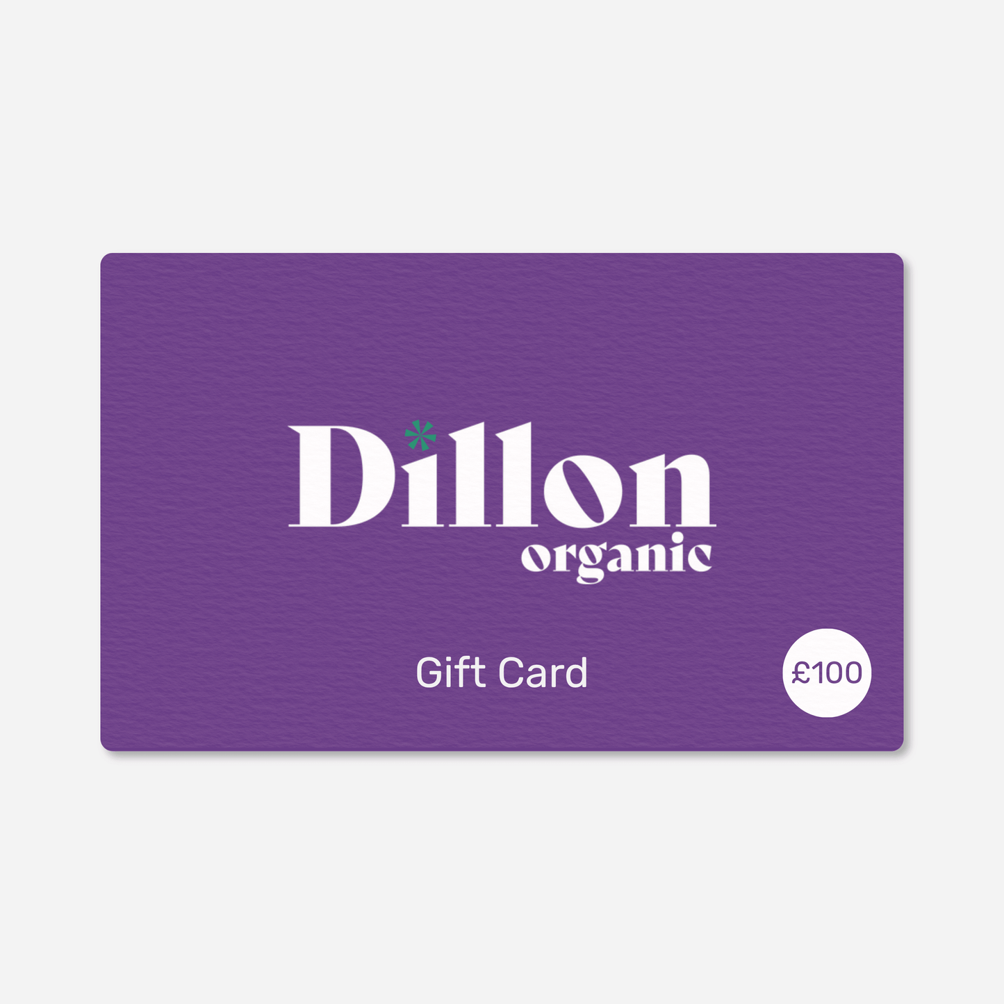 Dillon Organic Gift Card | Organic, Gluten Free & Low Carb Food Gift