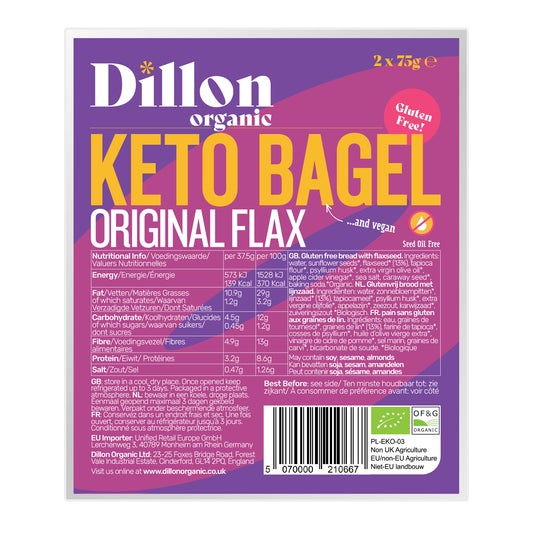 Keto Bagel Original Flax