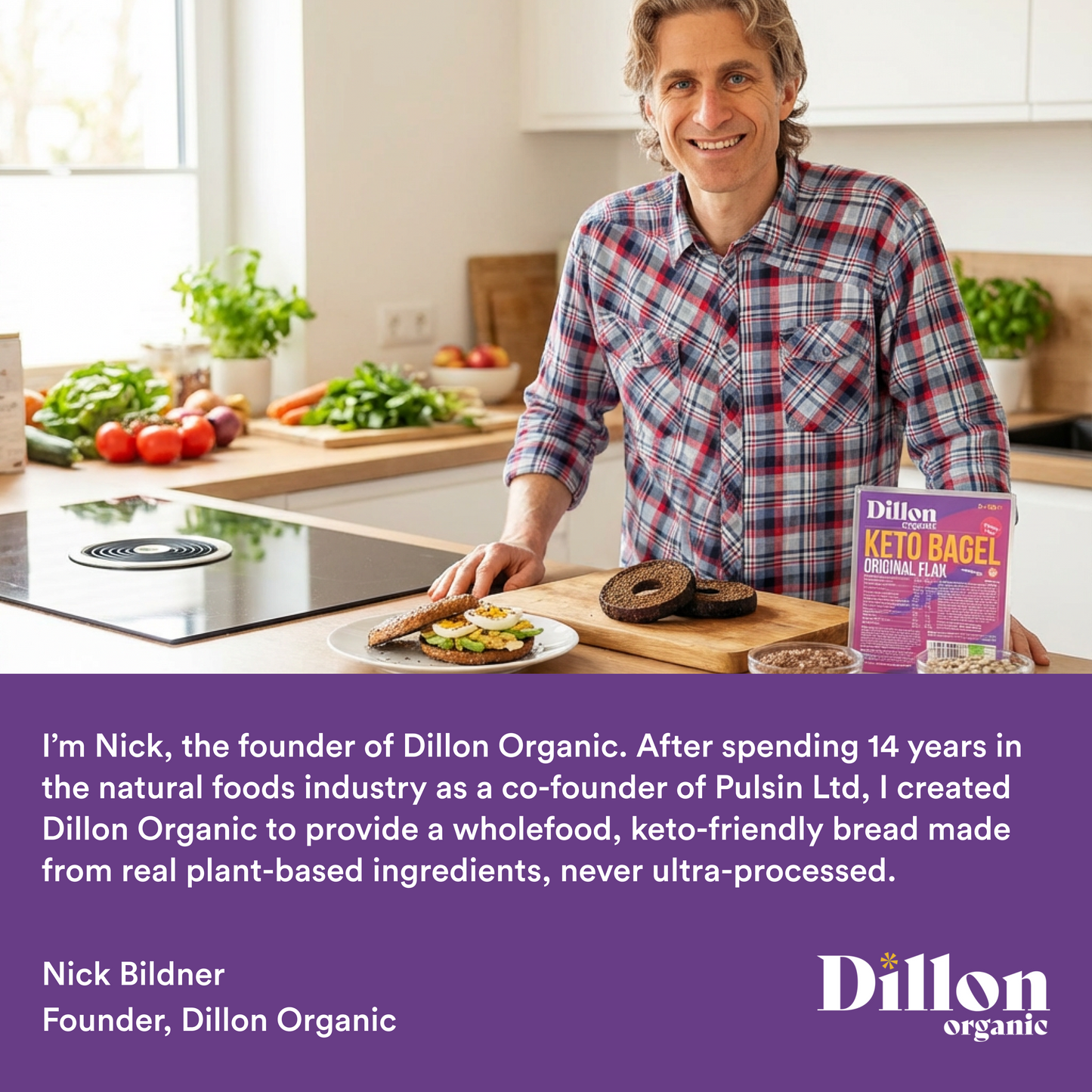 Keto Bagel Original Flax