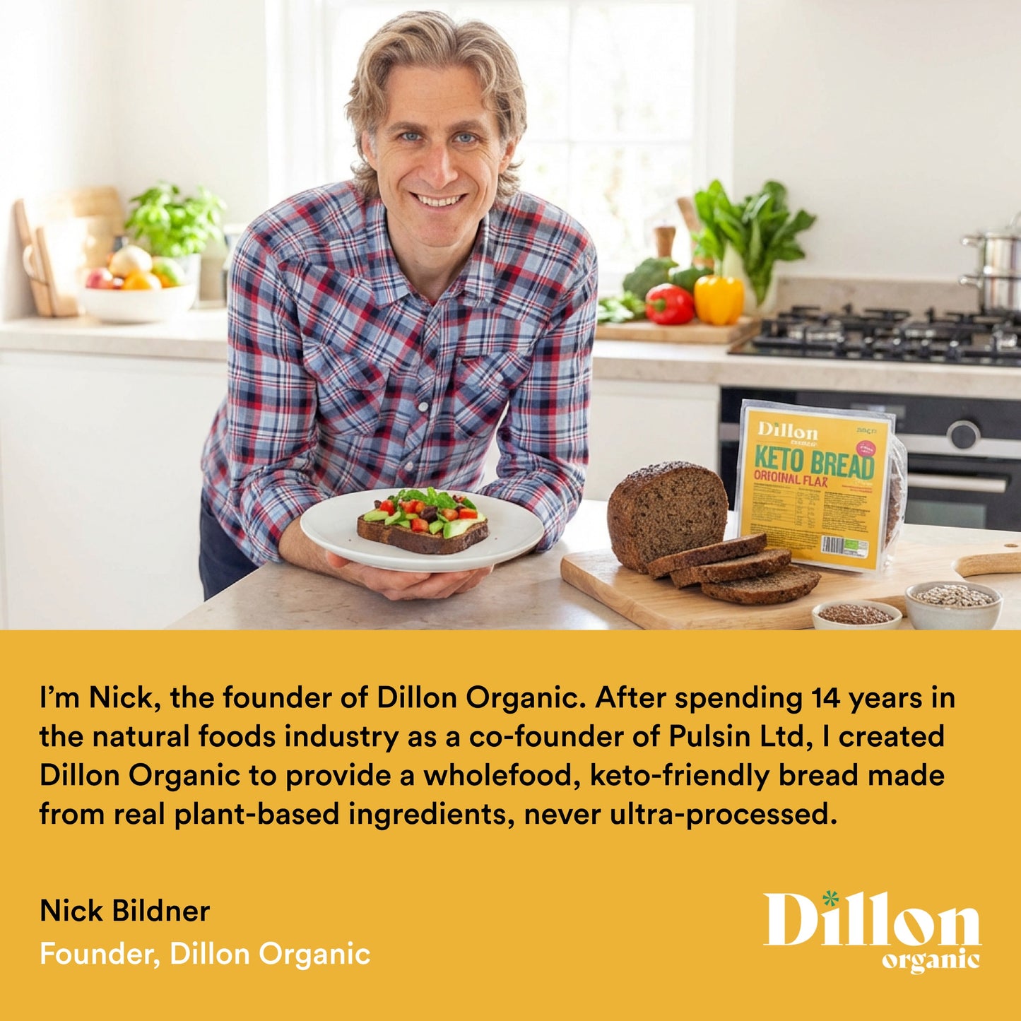 Original Flax Keto Bread 250g