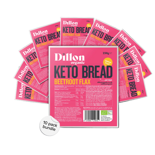 Beetroot Flax Keto Bread - Pack of 10
