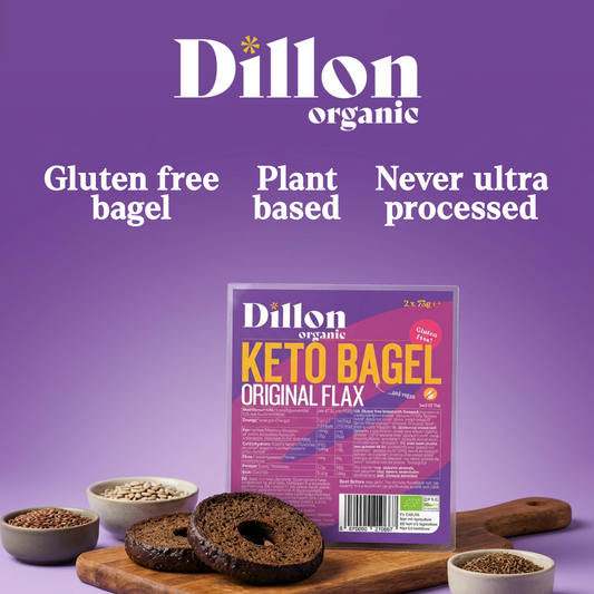 Organic Keto Bagels | Gluten Free Low Carb High Fibre Bagels | Dillon Organic